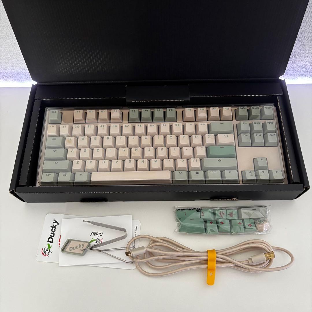 キーボード Ducky One 3 TKL size 80% keyboard Matcha