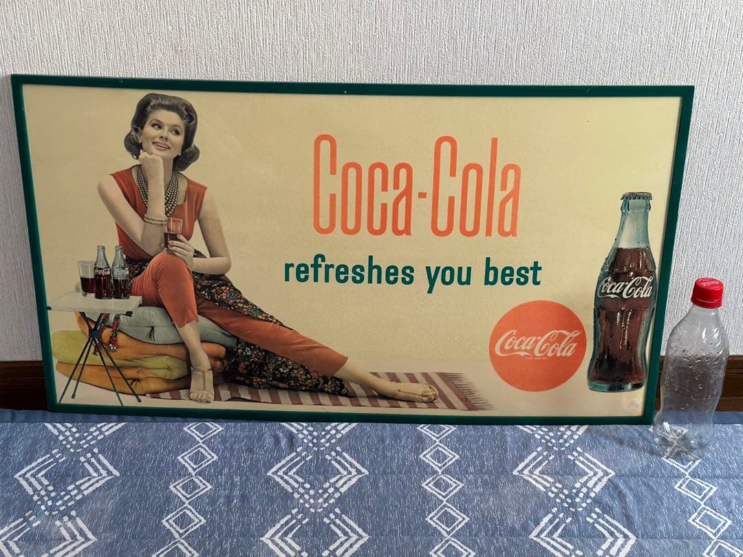 コカコーラ　ヴィンテージ　看板