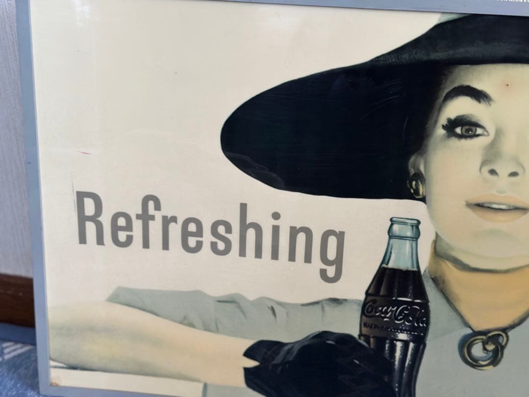 コカコーラ　ヴィンテージ　看板