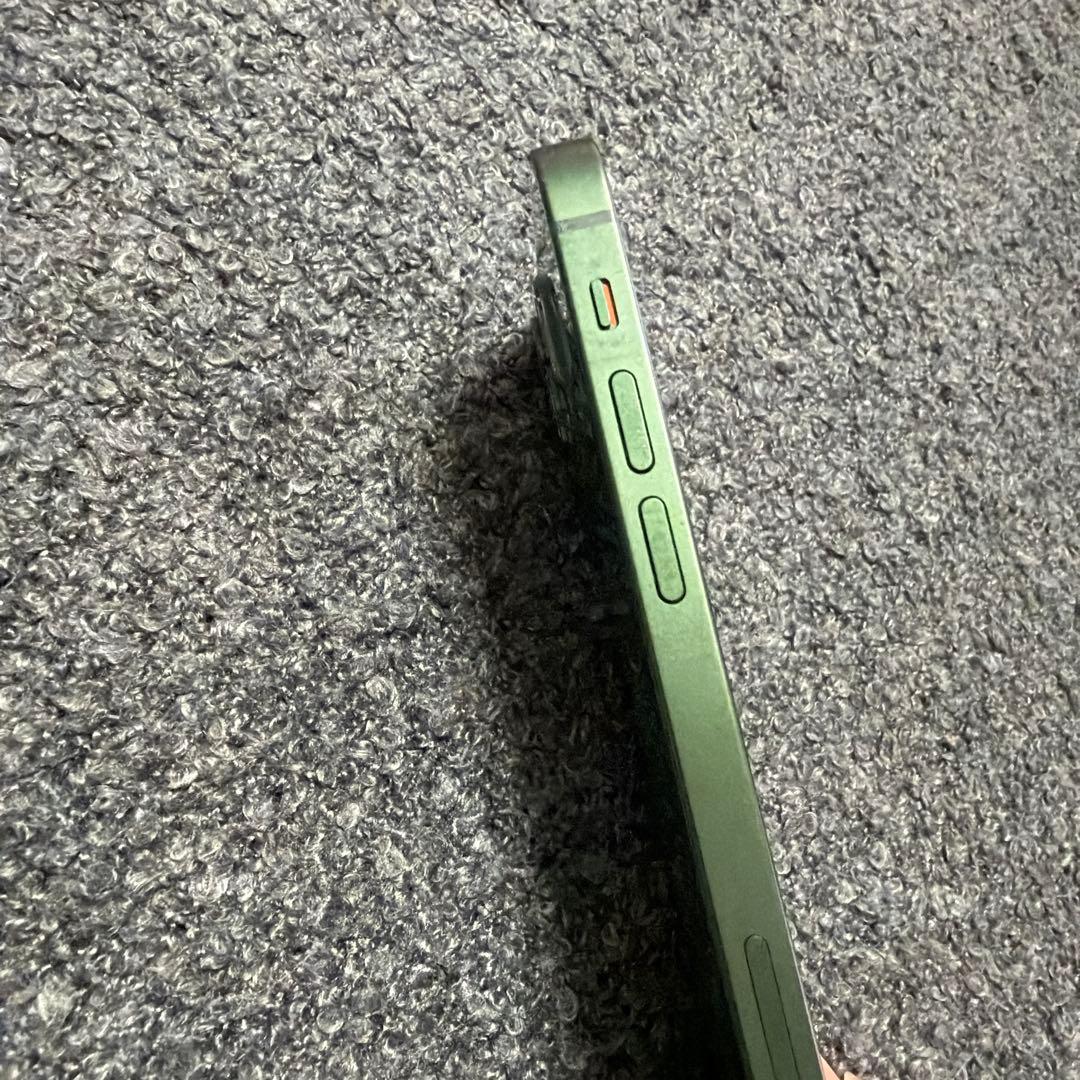 中古　iPhone13mini 緑　バッテリー75% 128G 初期化済