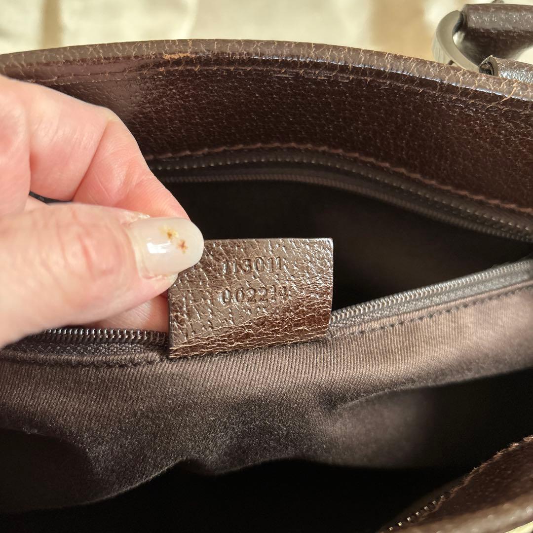 マメ様　GUCCIグッチ　ハンドバッグ