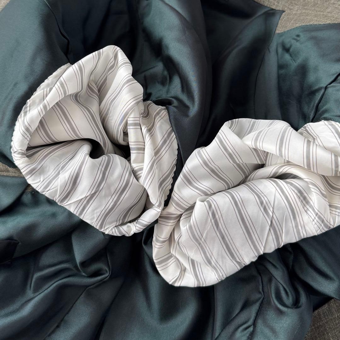 dunhill ダンヒル リネン 混 ジャケット セットアップ スーツ L〜XL