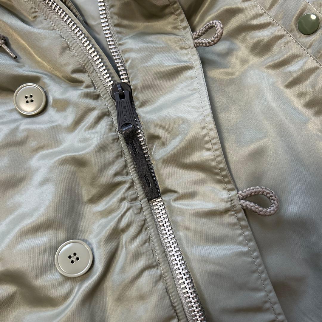 【美品】ALPHA INDUSTRIES N-3B ジャパンフィット XLサイズ