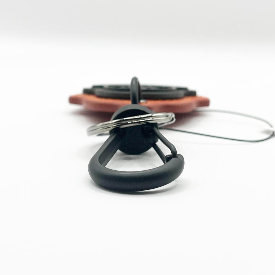 【新品】MONCLER キーホルダー キーリング バッグチャーム レザー