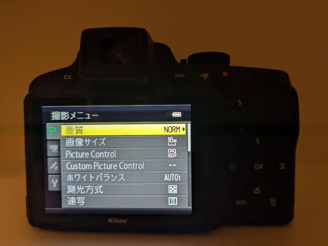 ニコン Nikon COOLPIX P510 ブラック 完動品 #351b