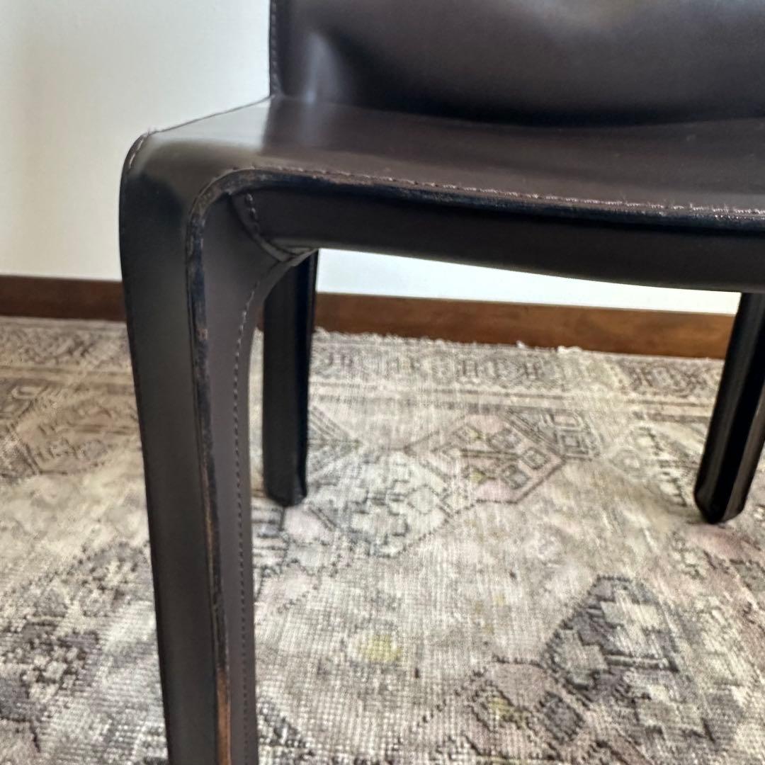 Cassina 412 キャブチェア タバコ　マリオベリーニ