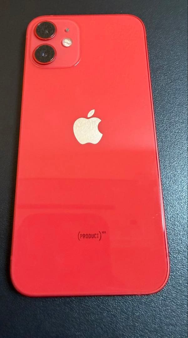 iPhone12miniレッド128G SIMフリー初期化済