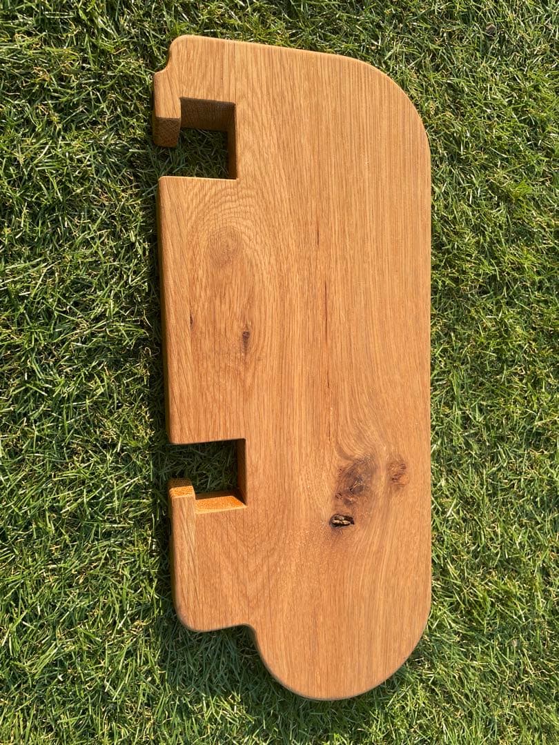 カーミットチェア　オーク　美品　NOVITA サイドテーブル付き