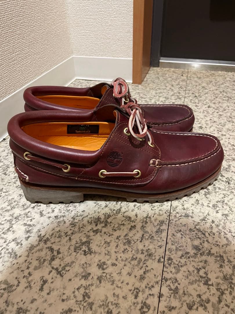 Timberland バーガンディ 3eye