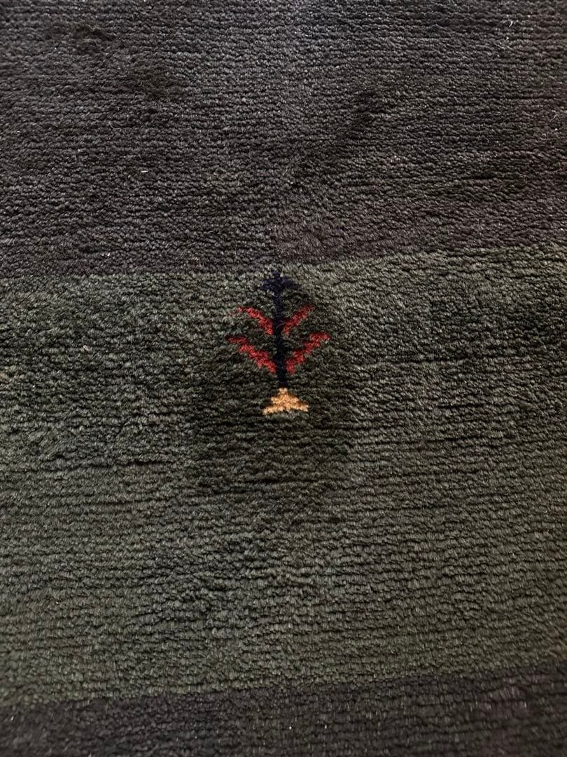 135×73 ヴィンテージラグ　　手織ラグ　ギャッベ