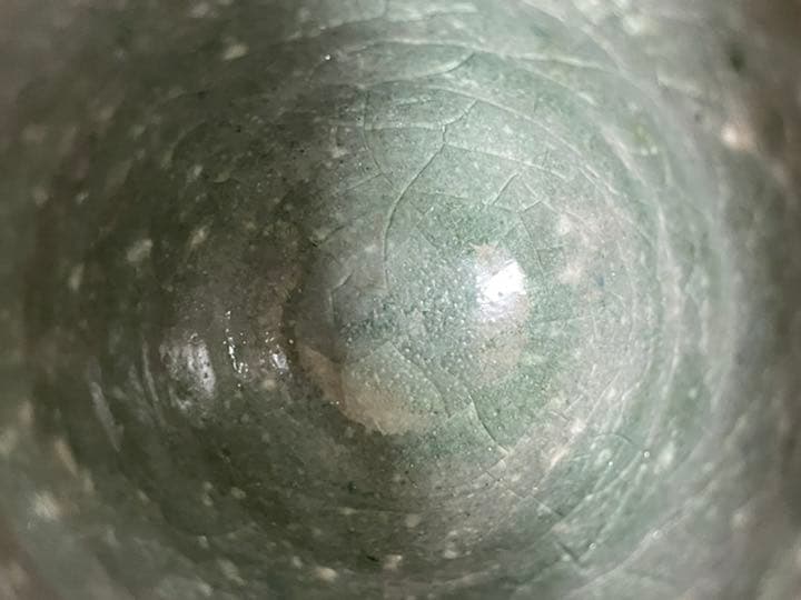 作家物　陶芸家　作者不明　炻器　酒器　酒盃　筒盃　ぐい呑　加守田章二