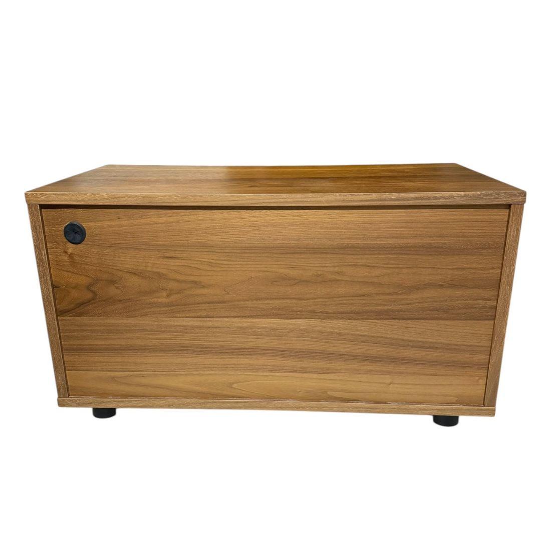 【廃盤希少】無印良品　スタッキングキャビネット小　ウォールナット