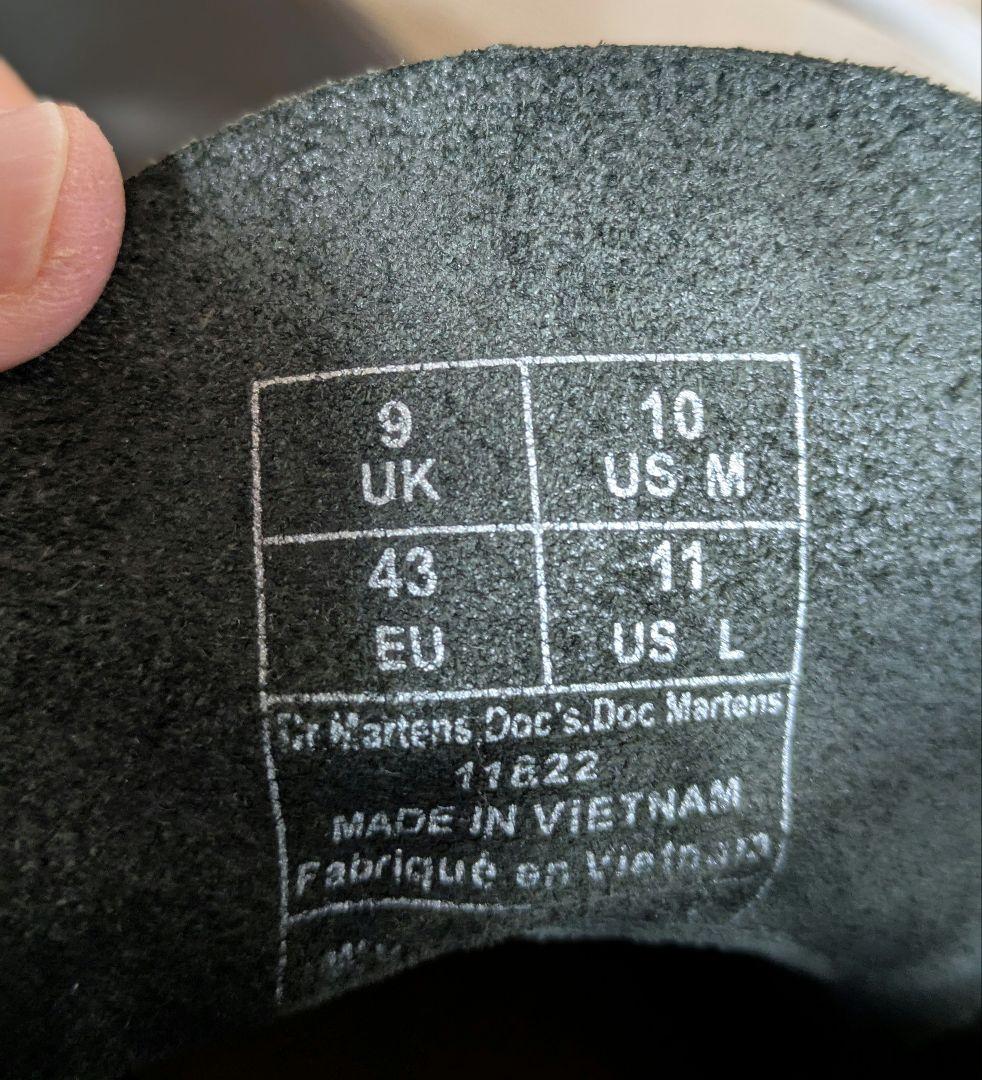 Dr.Martens (ドクターマーチン) ワークブーツ AW006 　28cm