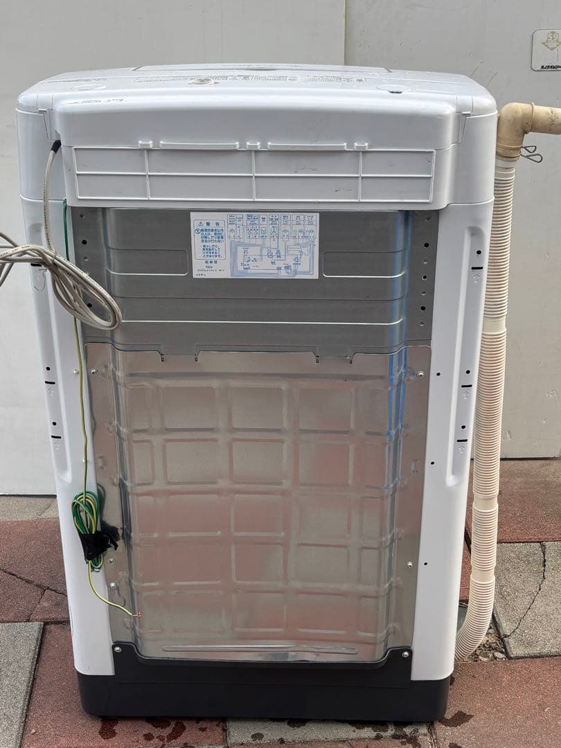 全自動洗濯機 8kg ビートウォッシュ BW-T804 日立