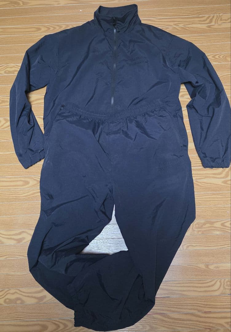 ennoy 23ss シャカシャカ　セットアップ　BLACK　Ｌsize 美品