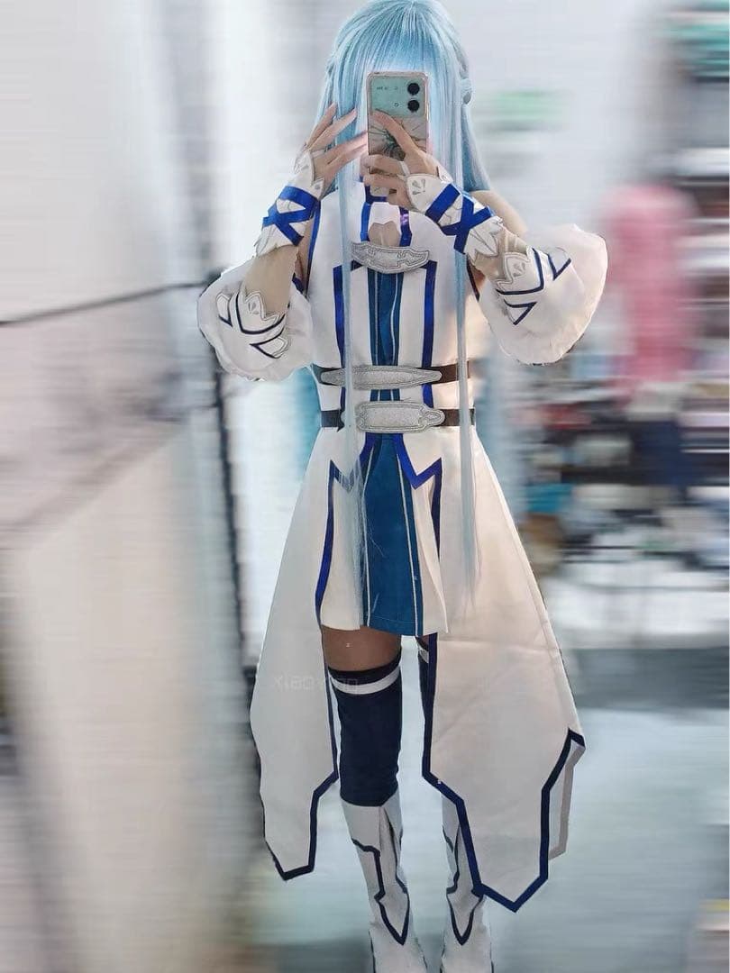 ソードアート・オンライン SAO ALO アスナ ウィンディーネ コスプレ衣装