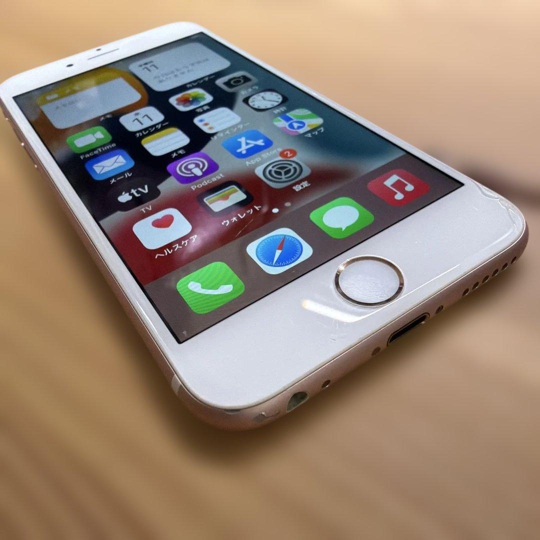 iPhone6s 128GB ローズゴールド　NKQW2J/A バッテリー86%