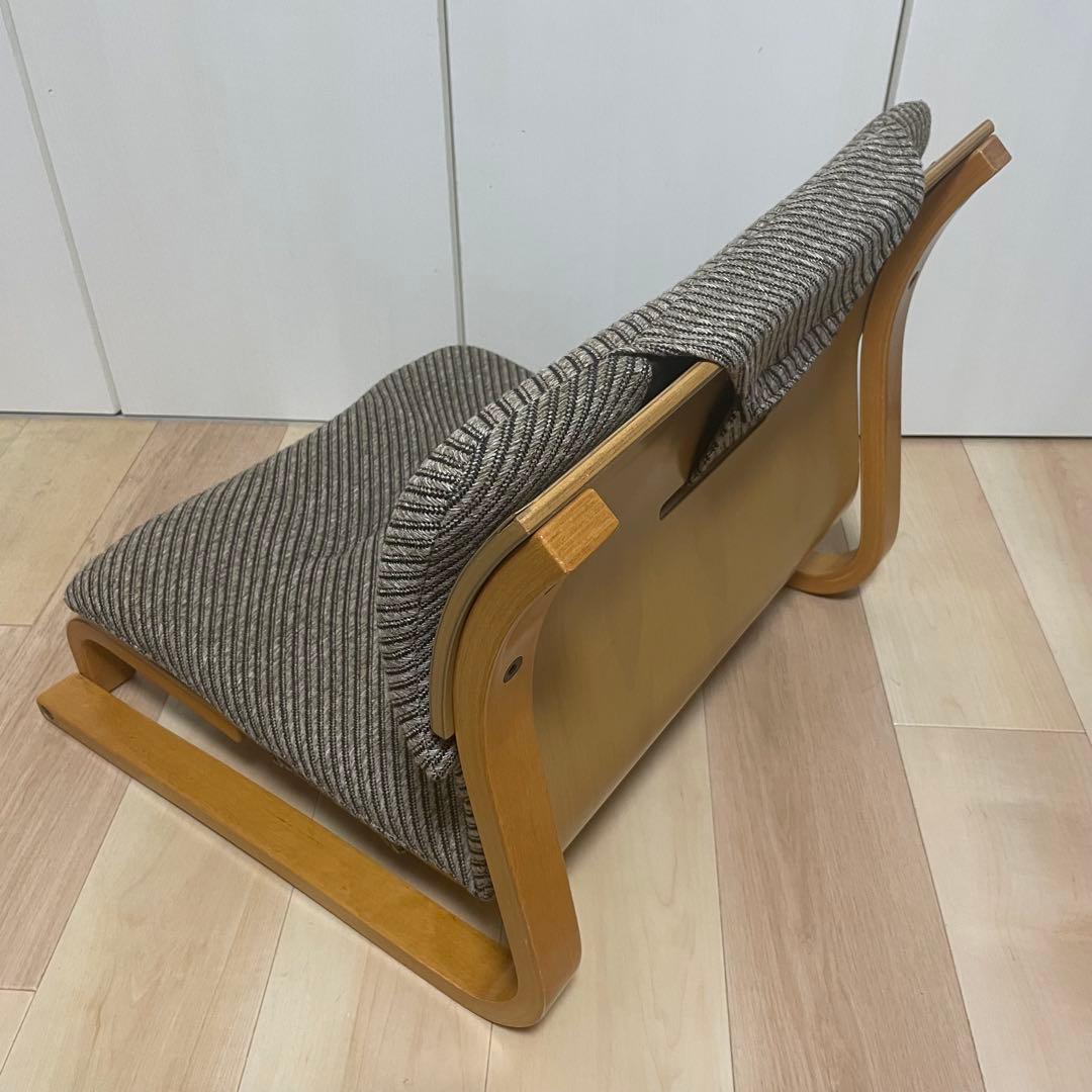 新日本木工 低座椅子 胡坐楽座椅子 徳島県立工業技術センター 腰痛防止