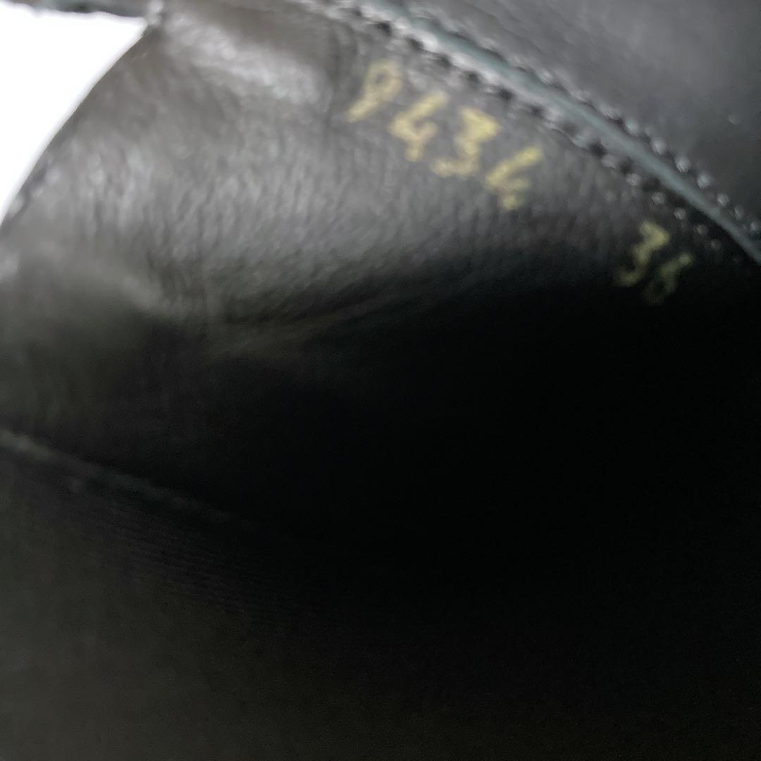 美品 パスクッチ イエナ別注 サイドゴアブーツ 36 本革 軽量 厚底 黒