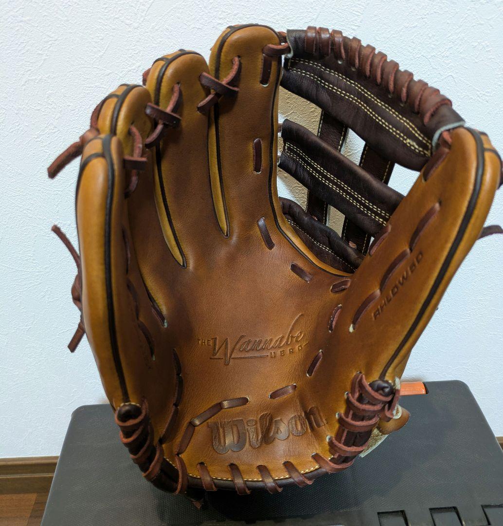 最終値下げ　ウイルソン軟式野球グローブ　左利き ムーキーベッツモデル