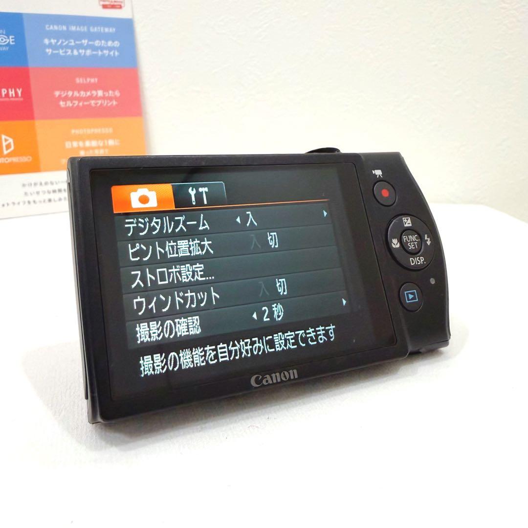 Canon キャノン IXY 600F ブラック 動作確認済み コンデジ