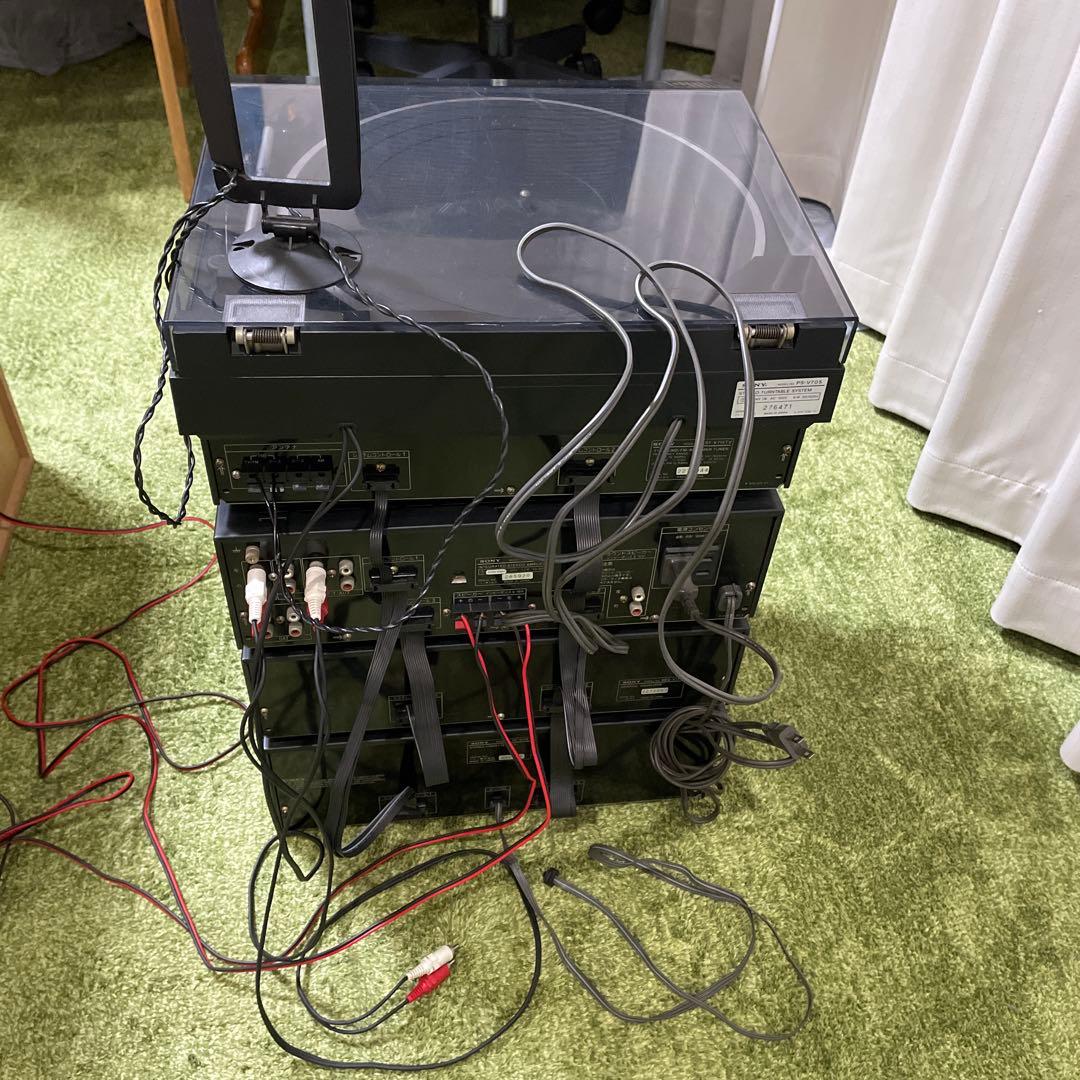 【ジャンク】SONY システムコンポ セット ST-V715TV TA-V715