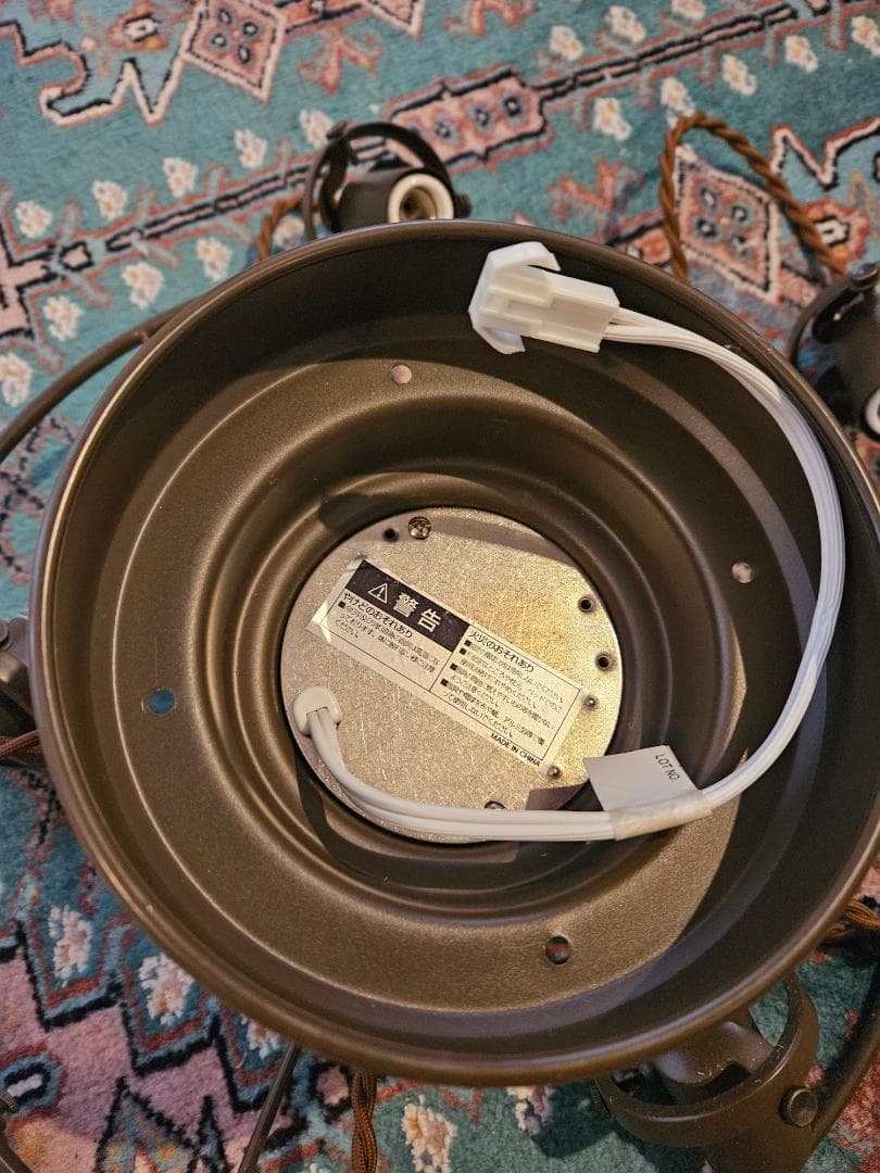 美品　インターフォルム ペンダントライト マルヴェル５LED電球付き