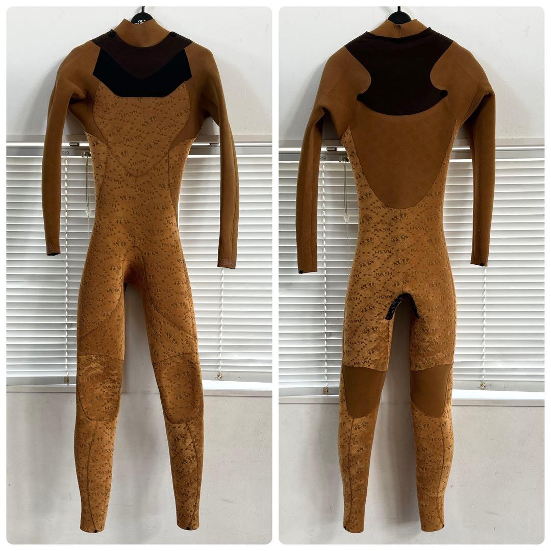 RASH ラッシュレディース ウェットスーツ セミドライ　3mm ノンジップ