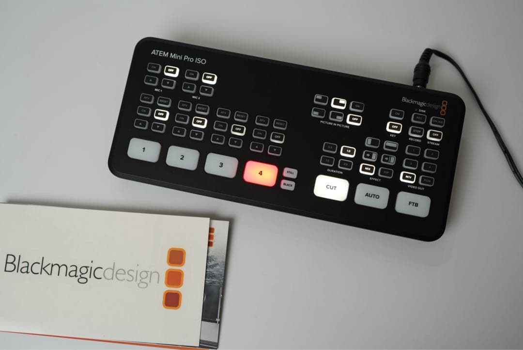 【美品】ATEM Mini Pro ISO