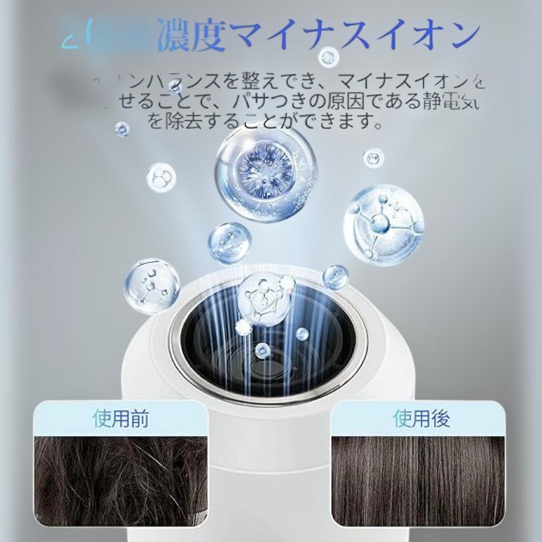 ドライヤー 斬新デザイン 15s速乾 大風量1300W 低騒音 軽量 小型