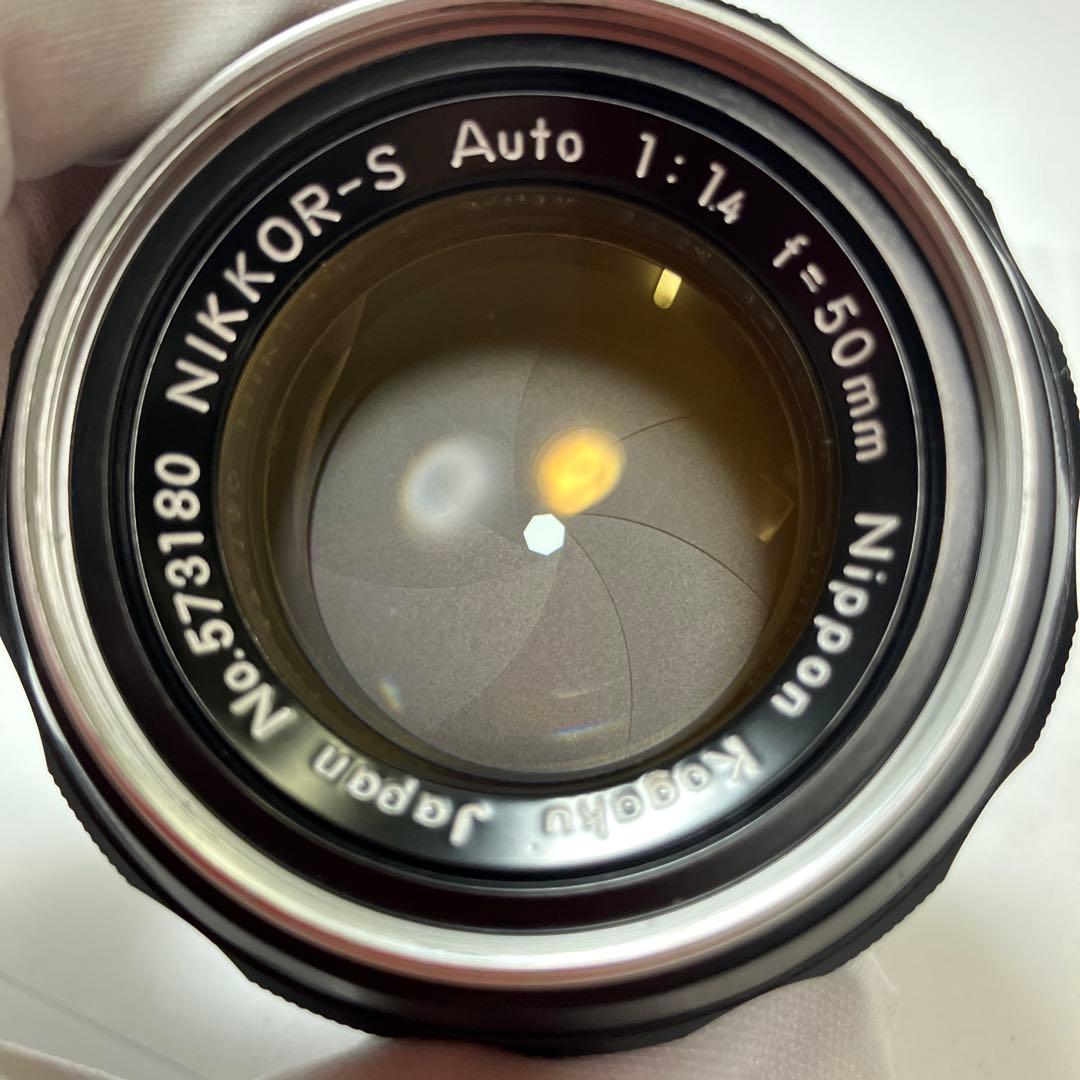 Nikon Fアイレベル+NIKKOR-S Auto 50mm F1.4