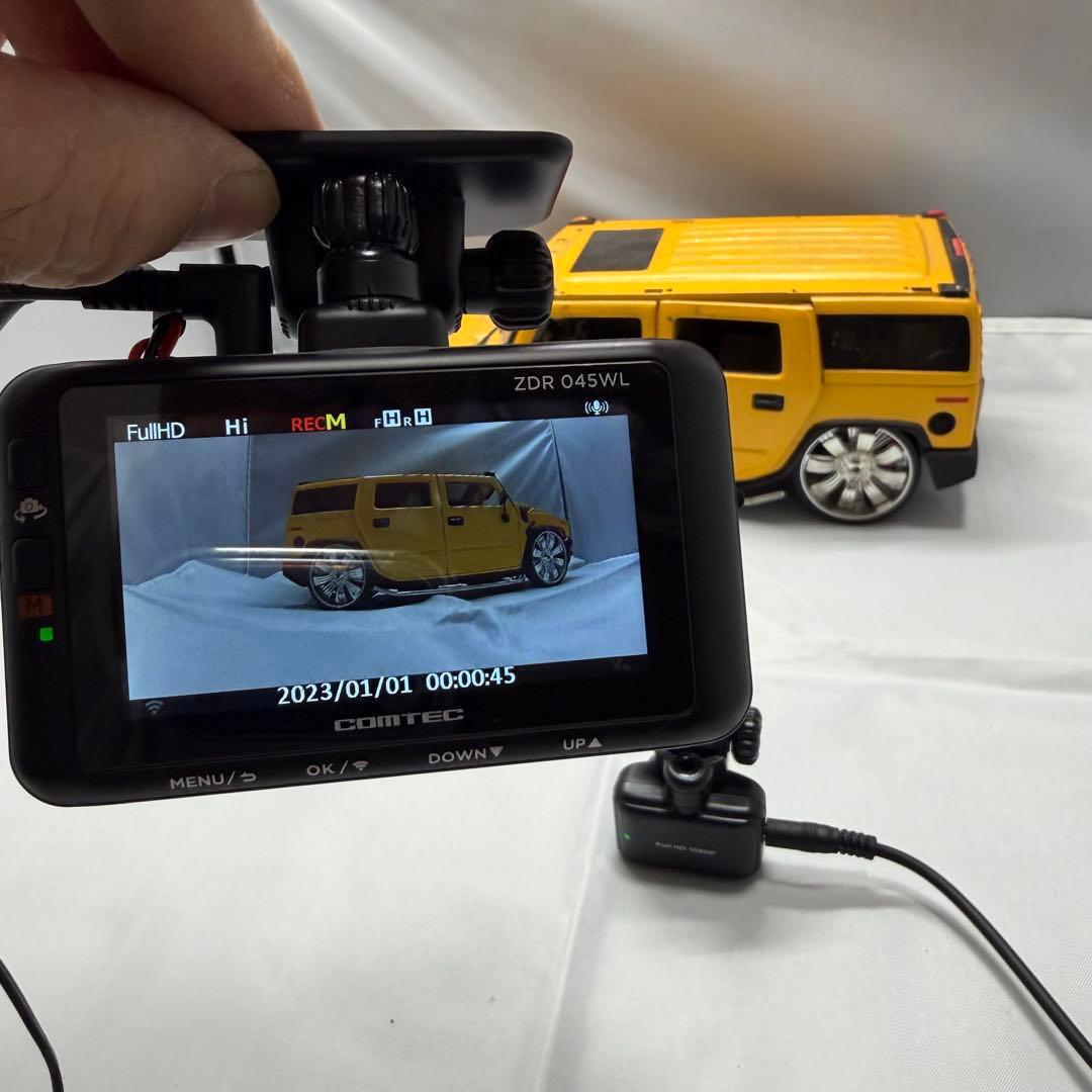 comtec コムテック ドライブレコーダー ZDR045WL 中古品