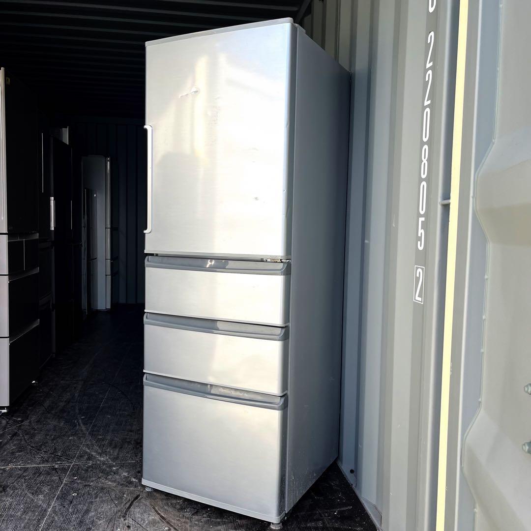 81取付無料！AQUAスタイリッシュミスティシルバー高性能4ドア冷蔵庫！洗濯機