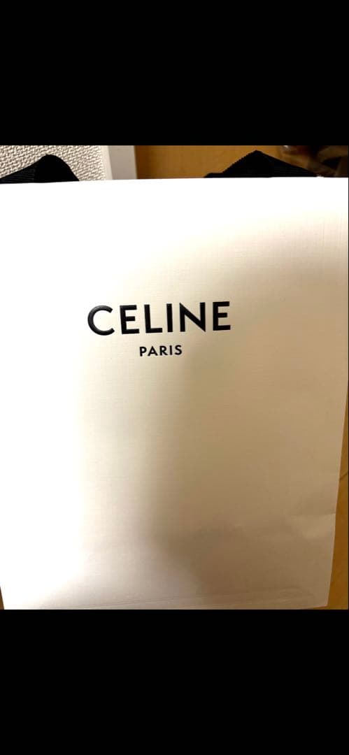 【最終値下げ】　CELINE ホワイト トリオンフ　ヘアクリップ