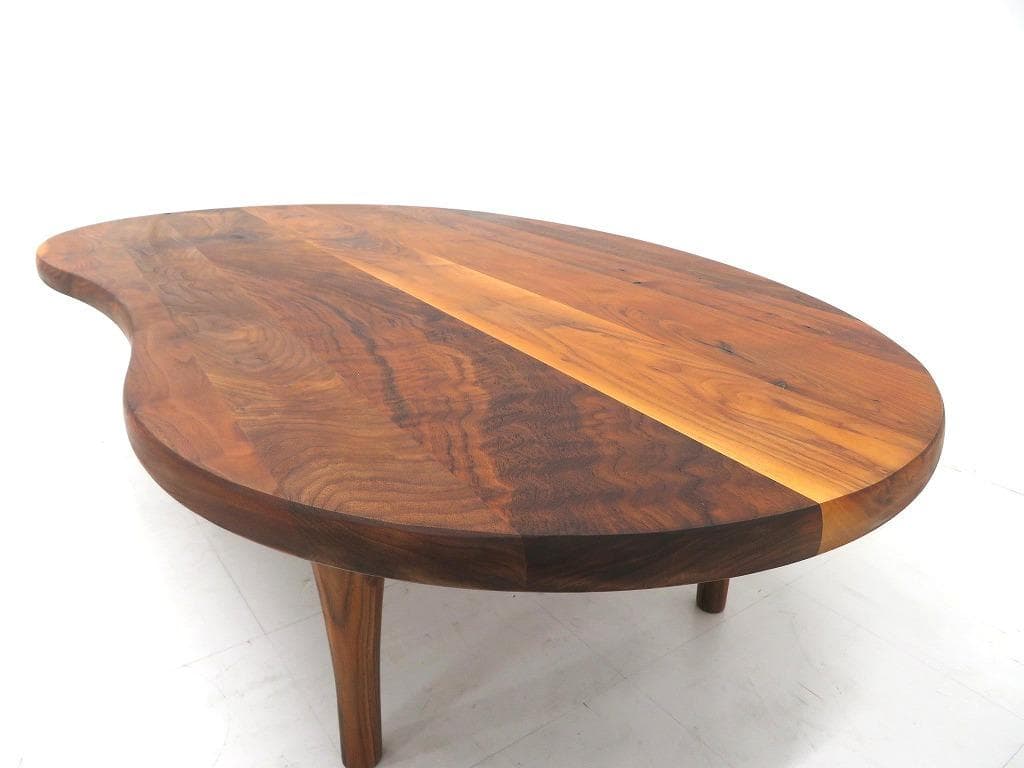 展示品　飛騨産業　キツツキ　ウォールナット　無垢材　コーヒーテーブル