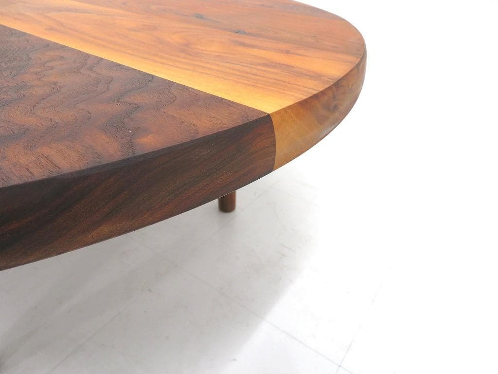 展示品　飛騨産業　キツツキ　ウォールナット　無垢材　コーヒーテーブル