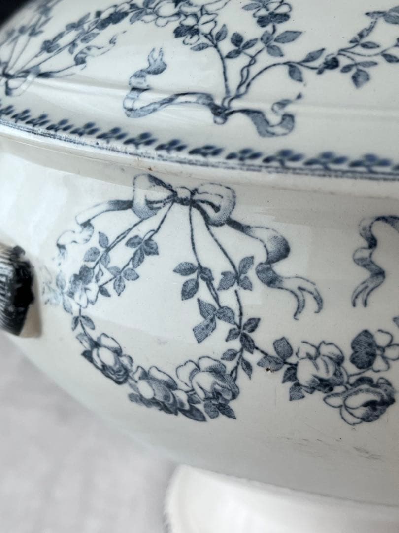 【レア】フランス SARREGUEMINES窯 MOZARTスーピエール3641