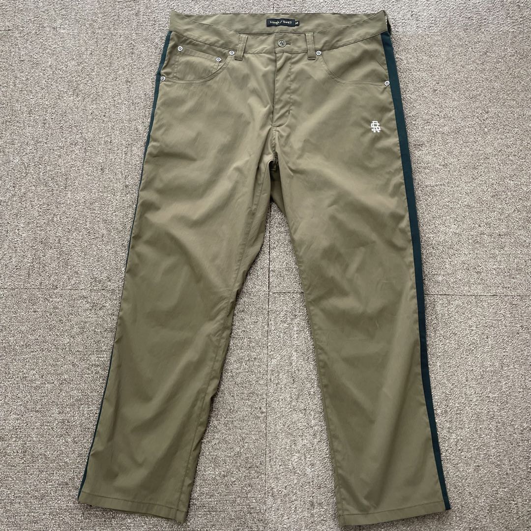 超美品　ラフアンドスウェル　パンツ　ストレッチ　春夏　カーキ　Mサイズ