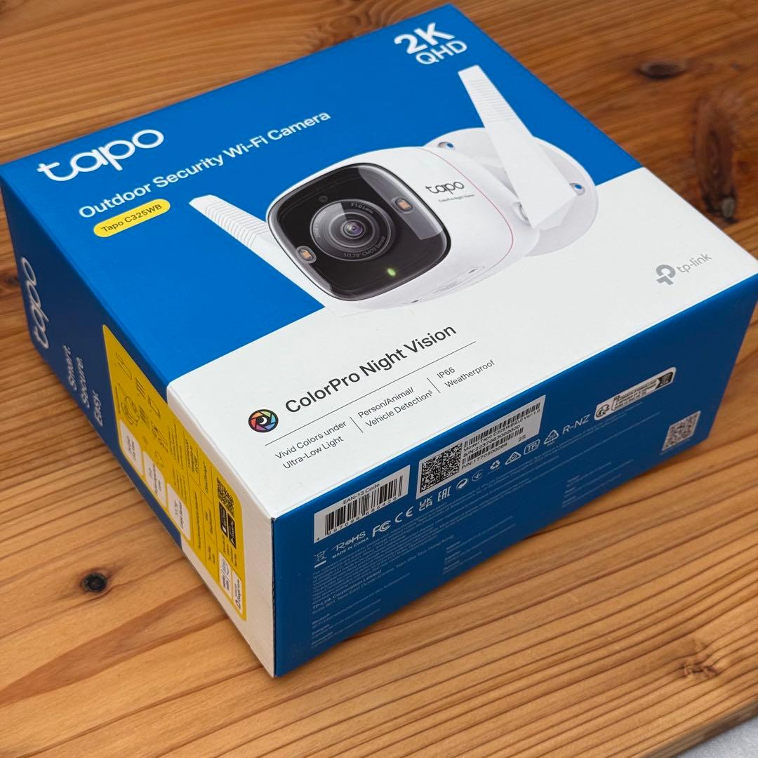Tapo tp-link C325WB タポ防犯カメラ