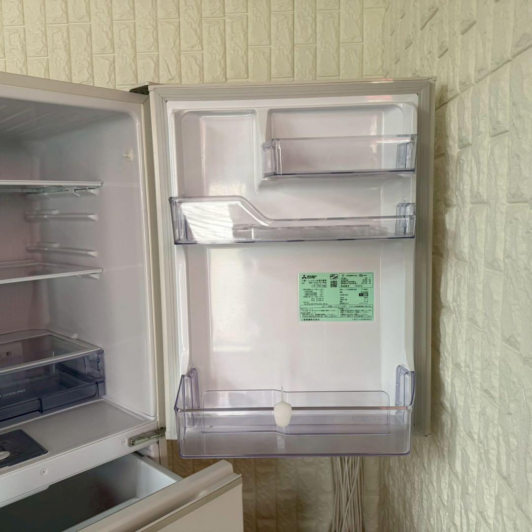 都内23区送料無料❗️三菱 MR-CX27G-W 3ドア冷蔵庫　2021年製✨