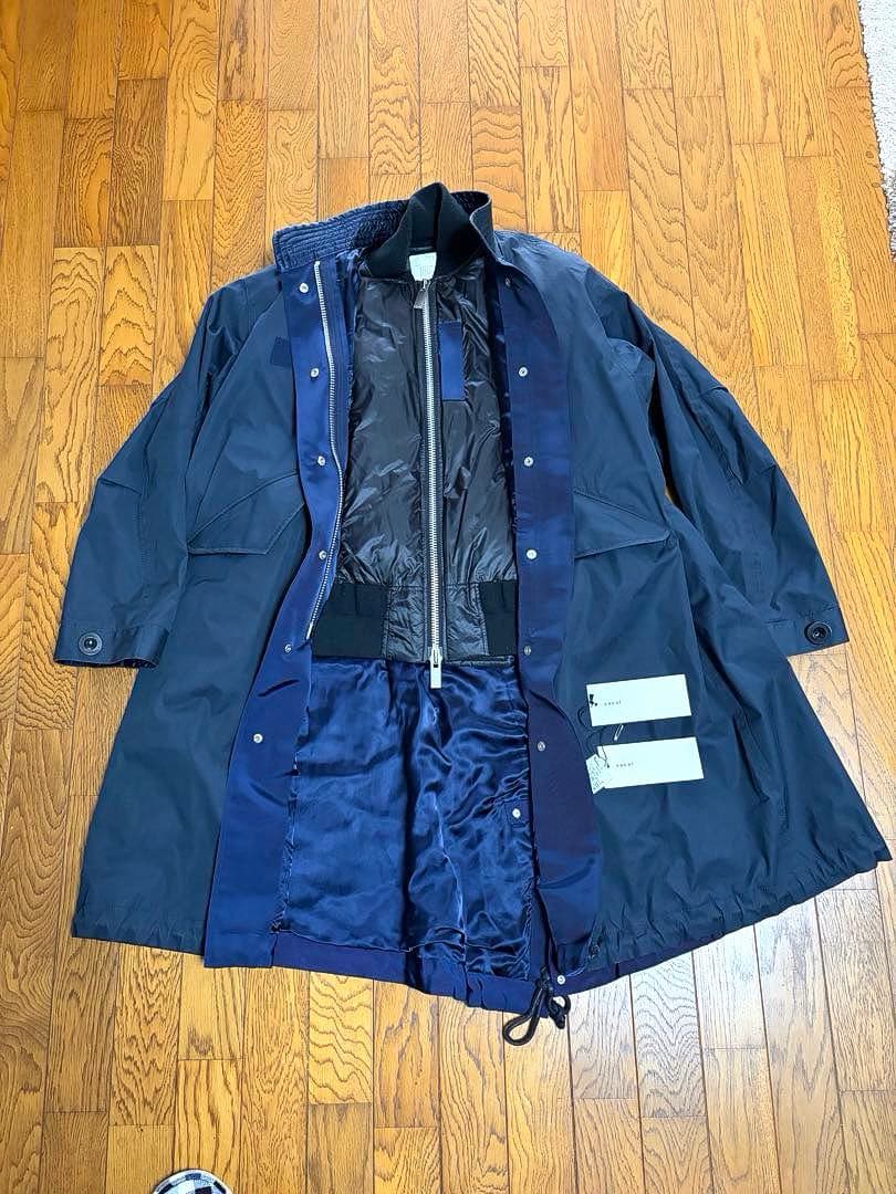 H*r様 sacai ma-1 モッズコート ドッキング