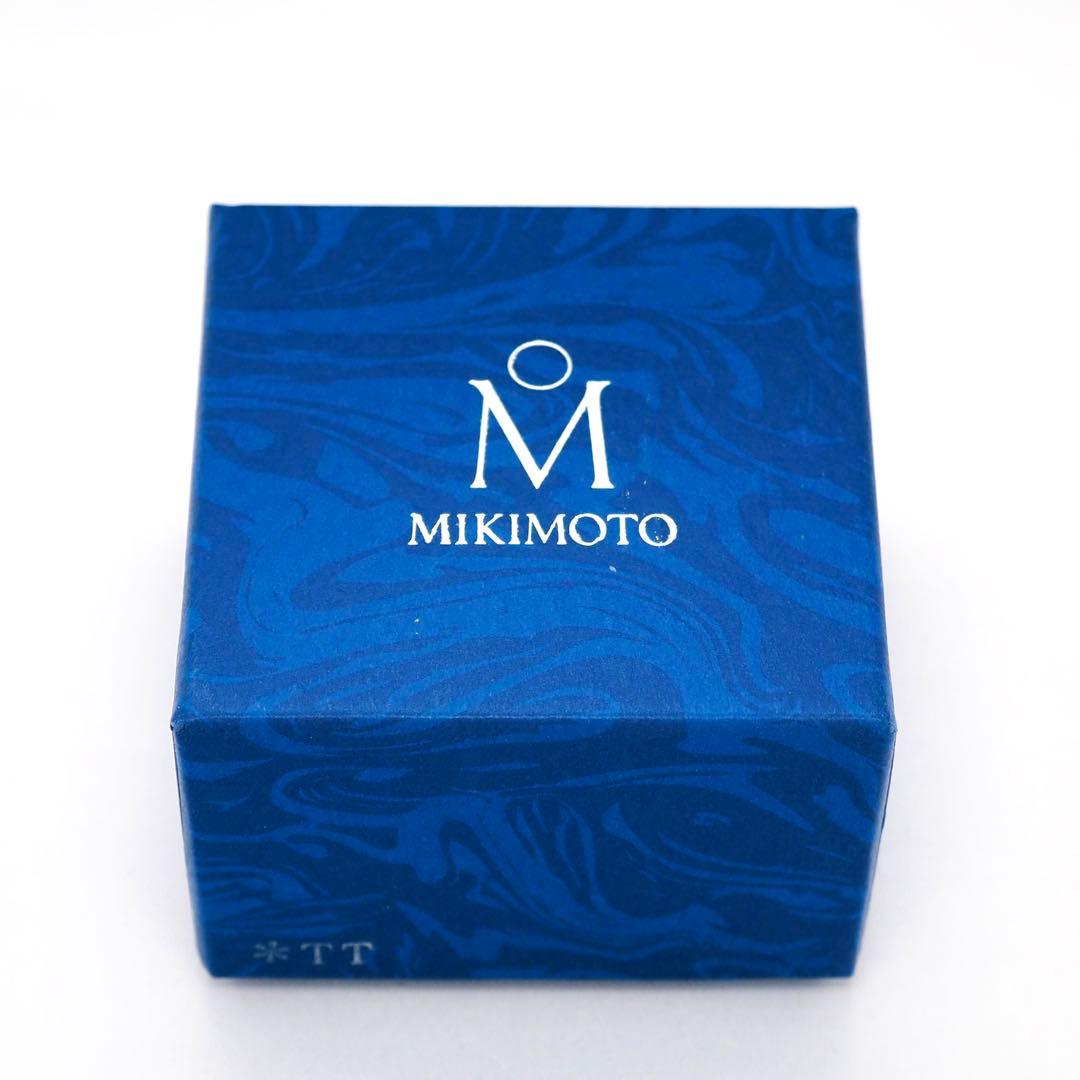 【MIKIMOTO】K18WG パール ピンブローチ