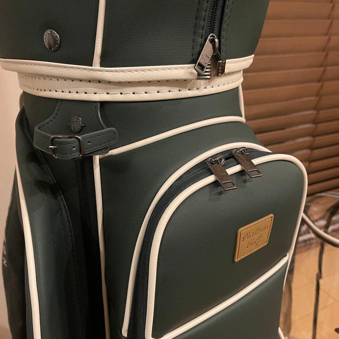 【即発送】MALBON マルボンゴルフ キャディバッグ ゴルフバッグ GRN