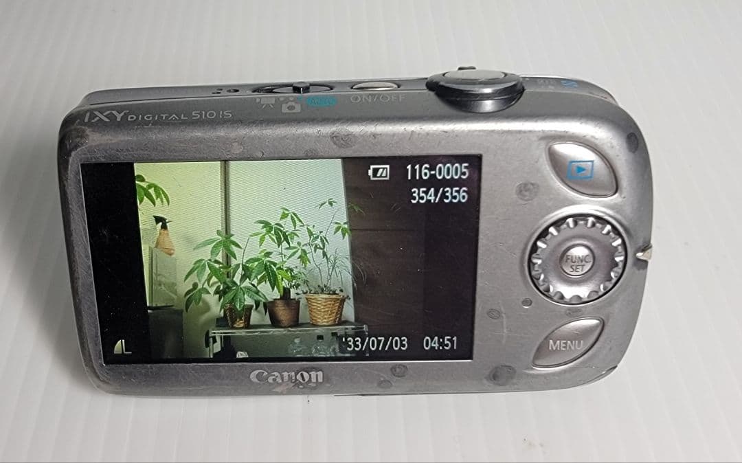 動作品！Canon IXY DIGITAL 510IS