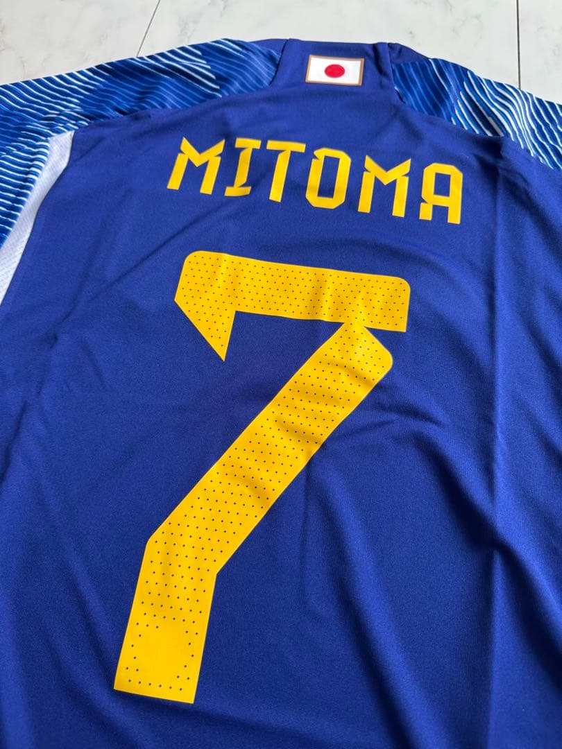 ★日本代表　ブライトン　三苫薫　ユニフォーム　Mサイズ　①