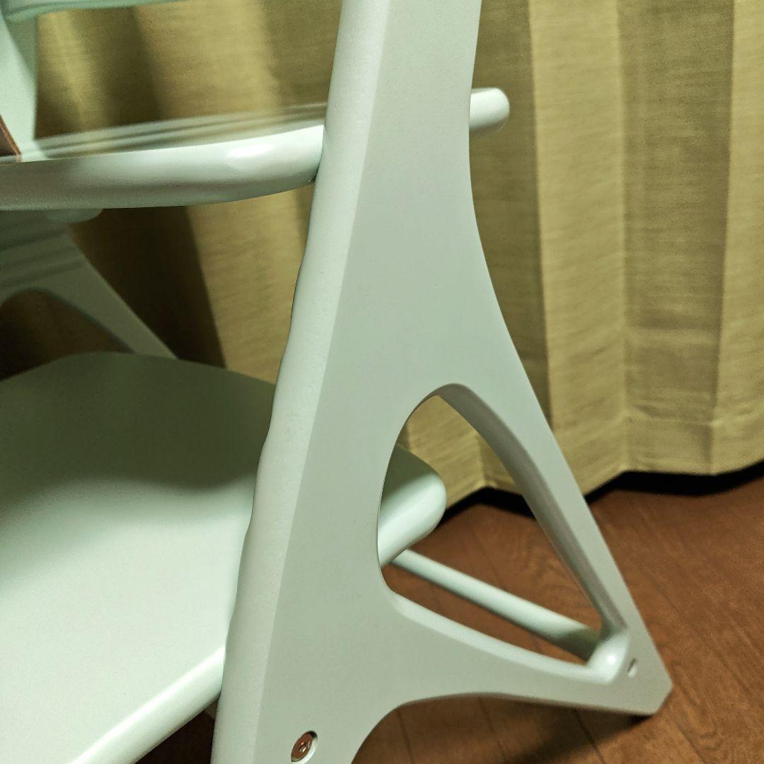 美品 yamatoya 大和屋 ハイチェア アッフルチェア ハーブグリーン