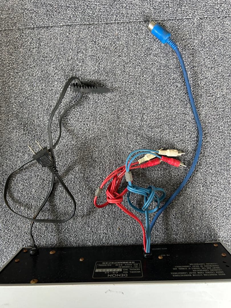 DENON DP-R25、TUA-9、DR-55 3台セット