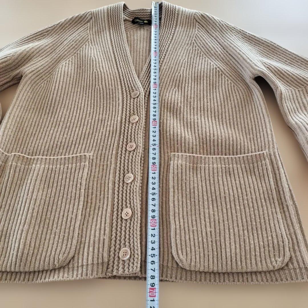 ドゥロワー　drawer　ウールカシミヤ　カーディガン　88000円　サイズ１