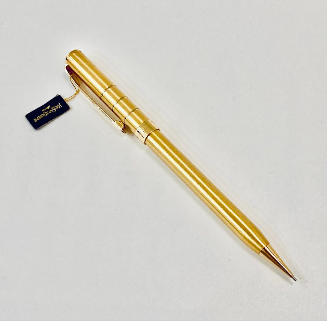 美品◆イヴ・サンローラン高級シャープペンシルYves Saint Laurent