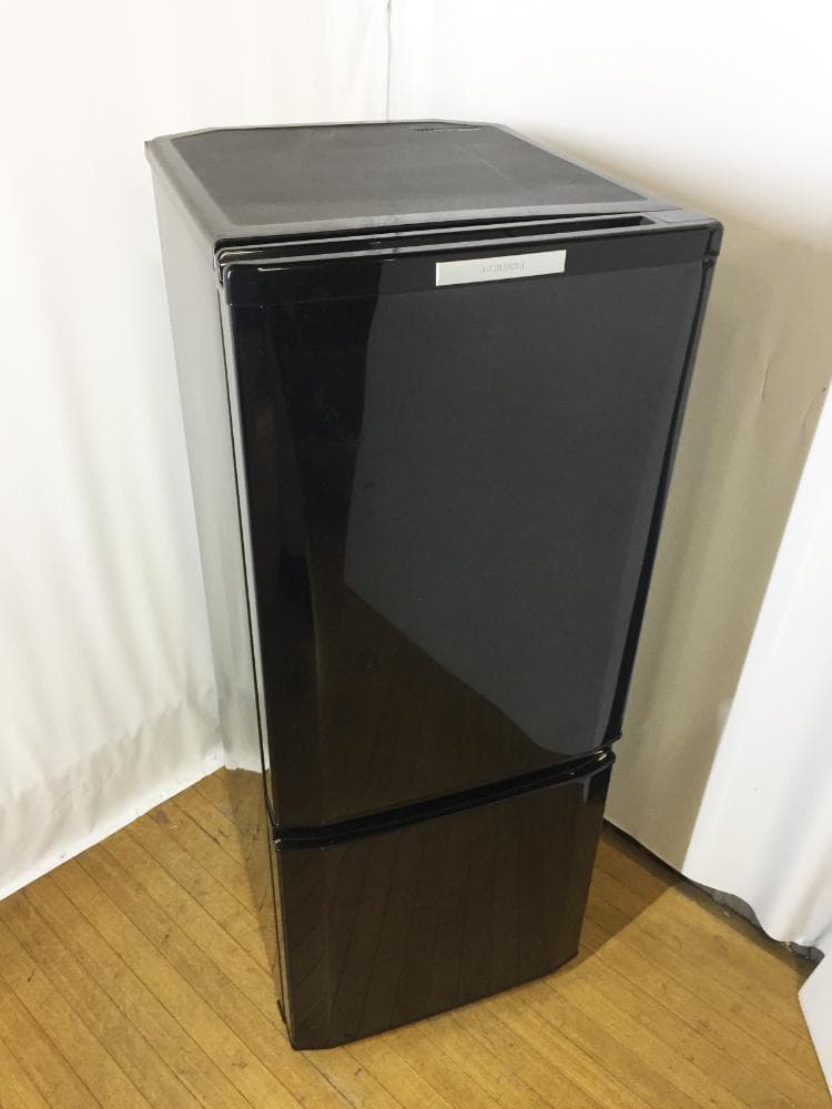 ★30日迄！送料無料★三菱 146L 冷蔵庫【MR-P15X-B】EMRI